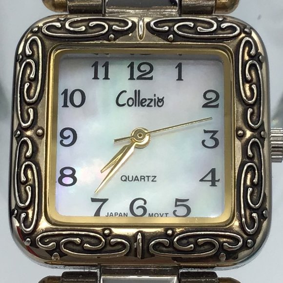 Ornate Collezio Hinged Bracelet Watch Vintage - Picture 14 of 14